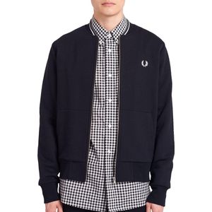 Fred Perry, Heren, Jassen, Zwart, Maat: XL Katoen,