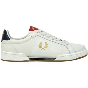 Fred Perry B1258 162 witte leren sneakers