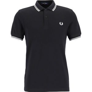 Fred Perry - Polo Zwart 350 - Slim-fit - Heren Poloshirt