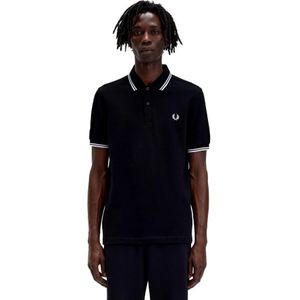 Fred Perry - M3600 - Polo - Zwart - 100% Piqué Katoen