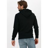 Fred Perry - Tipped Hooded Sweatshirt - Hoodie - Zwart - Katoen/Polyester