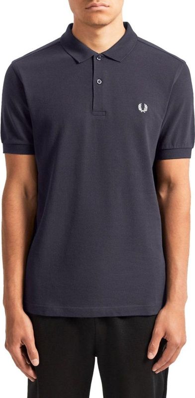 Fred Perry - M6000 - Poloshirt - Marineblauw - Katoen - Korte Mouwen