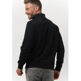 Fred Perry - Half Zip Sweatshirt - Blauw - Katoen - Heren