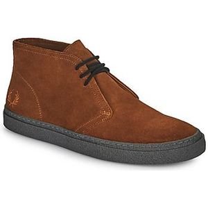 Fred Perry, Schoenen, Heren, Bruin, 44 EU, Leer, Ginger Suede Hawley Desert Boot