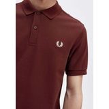 Fred Perry - Polo - Bordeaux - Katoen - Slim-fit