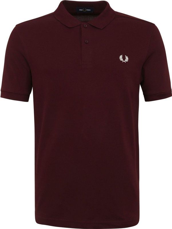 Fred Perry - Polo - Bordeaux - Katoen - Slim-fit
