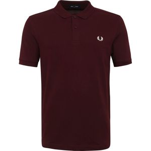 Fred Perry - Polo - Bordeaux - Katoen - Slim-fit