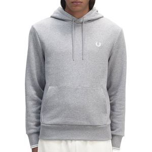 Fred Perry - Casual Sweatshirt - Grijs - Katoenmix - Heren