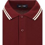 Fred Perry Polo M3600 Bordeaux - Heren