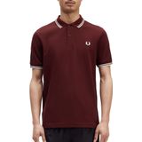 Fred Perry Polo M3600 Bordeaux - Heren