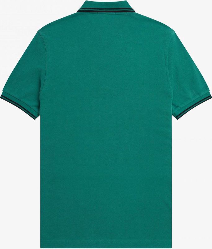 Fred Perry M3600 polo twin tipped shirt - pique - Deep Mint
