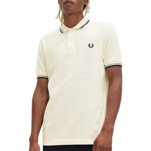 Fred Perry - Polo M3600 Ecru R71 - Slim-fit - Heren Poloshirt