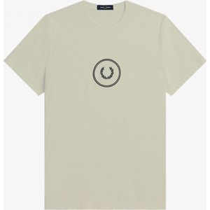 Fred Perry Circle Branding T-Shirt - Groen