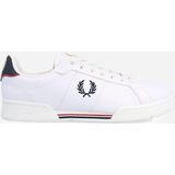 Fred Perry - B6311-567 - Leren Sportschoenen - Wit - Plat, Veters, Casual