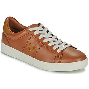 Fred Perry  SPENCER LEATHER  Sneakers  heren Bruin