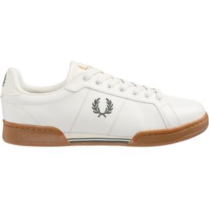 Fred Perry  B722 LEATHER  Sneakers  heren Wit