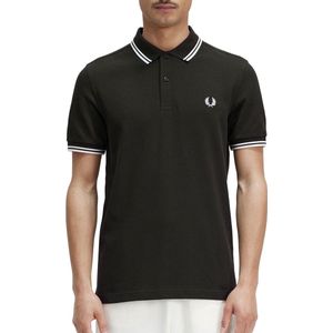 Fred Perry Polo M3600 Donkergroen T50 - Heren