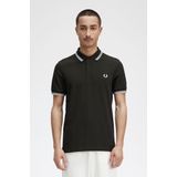 Fred Perry - M3600 - Polo - Marineblauw - Katoen - Korte Mouwen
