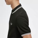 Fred Perry - M3600 - Polo - Marineblauw - Katoen - Korte Mouwen