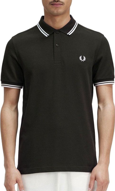 Fred Perry - M3600 - Polo - Marineblauw - Katoen - Korte Mouwen