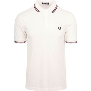 Fred Perry - Polo M3600 Off White T60 - Slim-fit - Heren Poloshirt
