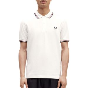 Fred Perry - M3600 - Poloshirt - Katoen - Korte Mouwen - Met Witte Biezen