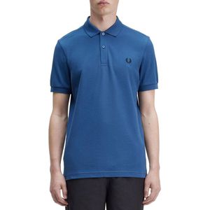 Fred Perry - Twin Tipped Polo Shirt - Blauw - 100% Katoen