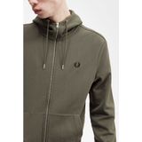 Fredperry Fp Sweatshirt Met Capuchon Met Rits - Fashionwear - Volwassen