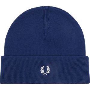 Fred Perry - Muts Wol Royal Blauw - Heren - Maat -