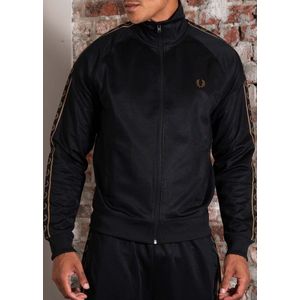 Fred Perry - J5557 - Trainingsjack - Zwart - Casual - Polyester