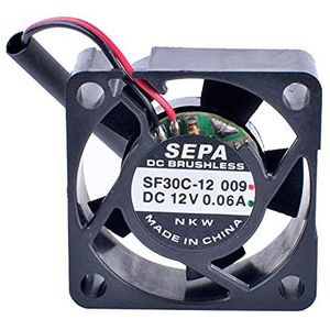 Mini fan SF30C-12 30mm 12V 0.06A 30x30x12mm 3012 Router mute cooling fan