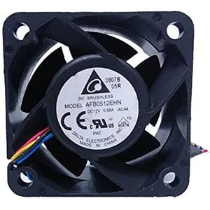 Delta Electronics AFB0512EHN DC12V 0.88A 50x50x28mm 4-wire Server Cooling Fan