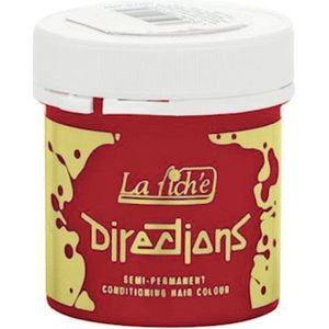 Directions Hair Colour Semi-Permanent Conditioning Hair Colour Poppy Red