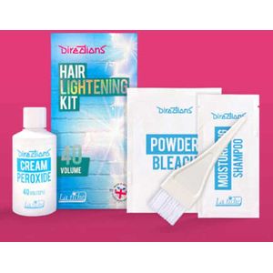 Haar bleekmiddel kit 40 Vol. Bleach kit - Directions