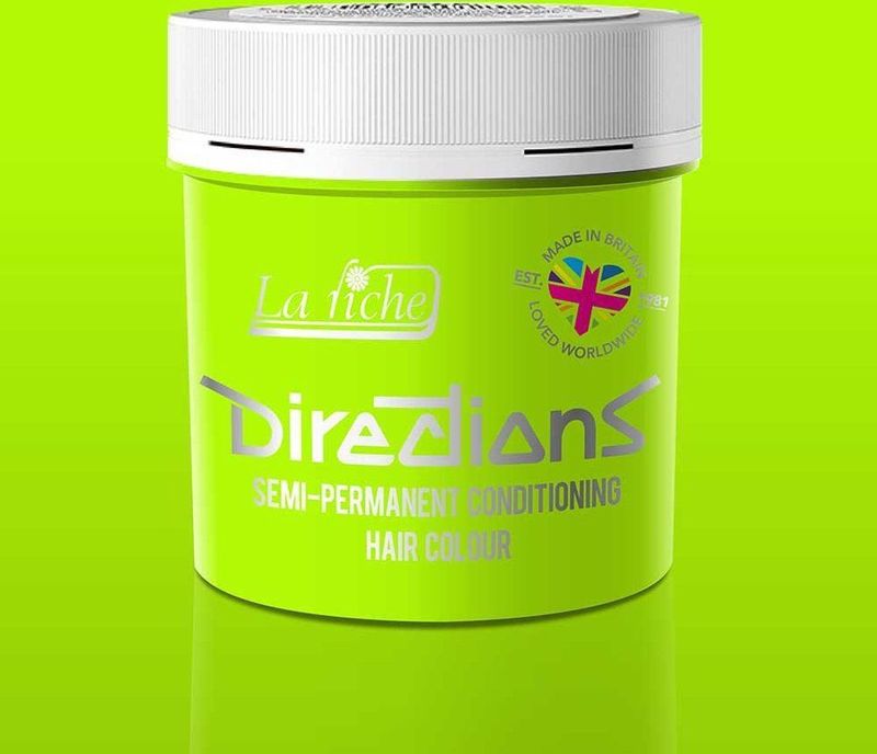 DIRECTIONS - COLOR FLUORESCENT GREEN - 100ml