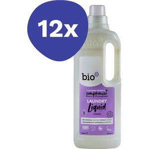 Bio-D Vloeibaar Wasmiddel Lavendel 12x 1L