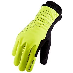 altura nightvision waterproof unisex lange handschoenen geel zwart