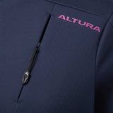Altura - Cave - Softshell Sweatshirt - Blauw - Lichtgewicht Stretchstof, Waterafstotend, Fleece Binnenkant