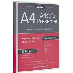 ArtCare Artsafe Presenter met 20 insteekhoezen A4