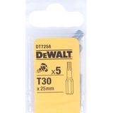 DeWalt - DT7258-QZ - Schroefbit - 25mm - Torx T30 - Professionele Kwaliteit
