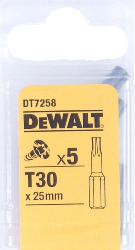 DeWalt - DT7258-QZ - Schroefbit - 25mm - Torx T30 - Professionele Kwaliteit