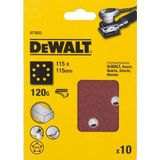 DeWALT DT3023 P120 Schuurpapier 1/4 Velcro VE=10