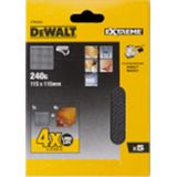 DeWalt DTM3025-QZ - Mesh Schuurgaas - 115x115mm - K240