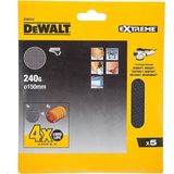 DeWalt - DTM3127-QZ - Mesh Schuurgaas ø150mm K240 - 5 Stuks