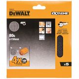 DeWalt - DTM3123-QZ - Mesh Schuurgaas - Ø150mm - Korrel K80 - 5 Stuks