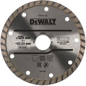 DeWALT DT3712 Diamantschijf Turbo 125x22,23mm