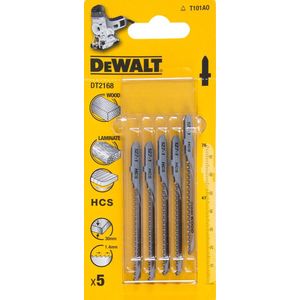 DeWALT DT2168 HCS Decoupeerzaagblad - Hout / Laminaat - 5 Stuks