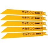 DeWALT DT2353 - Reciprozaagblad - Staal - Bi-metaal - Voor Accu Reciprozagen