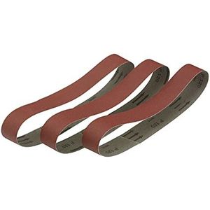 Dewalt Schuurbanden voor stationaire schuurmachine DT3353 (multifunctioneel - voor metaal, hout en lak, korrel 120, 45x715 mm, zeer sterk en flexibel weefsel van klasse X), 3 stuks