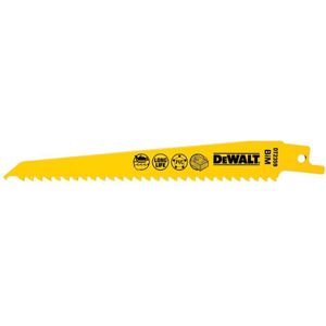 DeWalt DT2359 Reciprozaagblad - 152 x 4,2mm - Kunststof/Hout met spijkers (5st)
